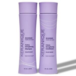 Keranique Rejuvenate Follicle Strengthening Shampoo & Conditioner - Lavender